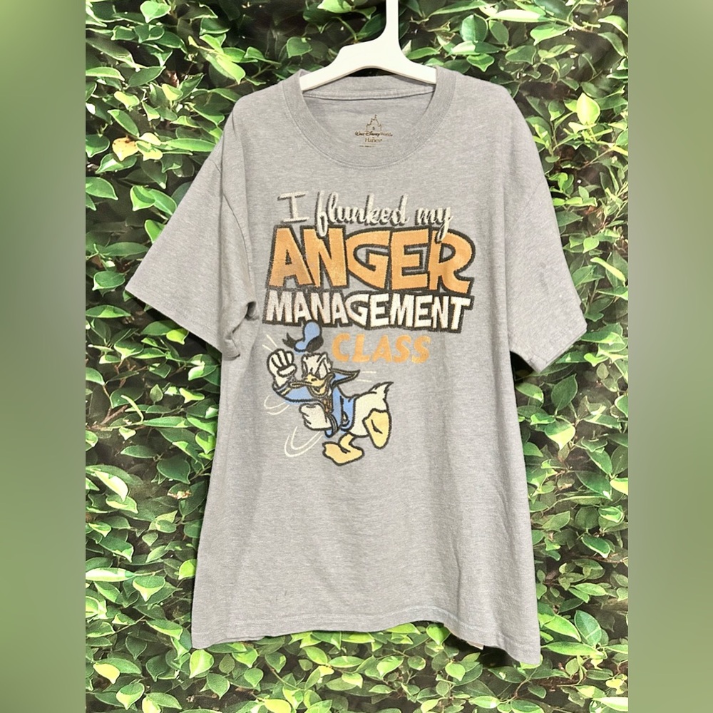 Disney Donald Duck T Shirt Boys Small Grey